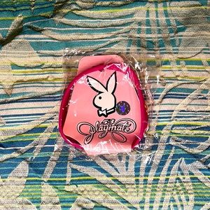 Pink Playboy Rubber Bracelet